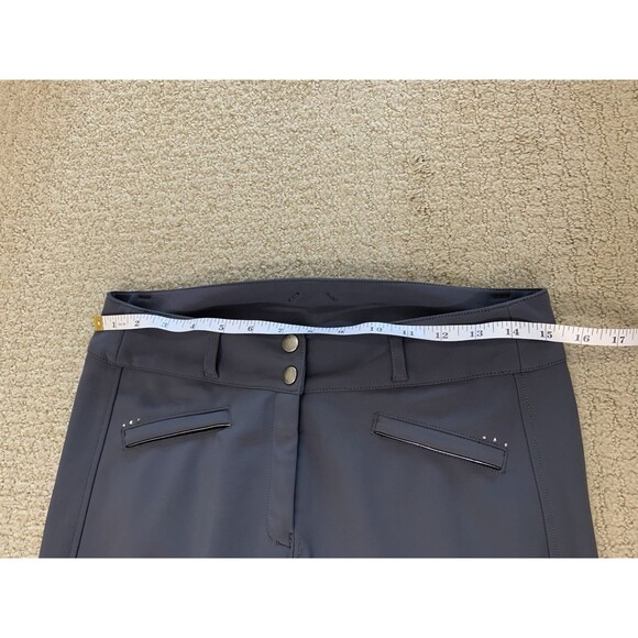 Goode Rider Slate Blue Gray Equestrian Miracle Breech Full Seat Sz 30 - Picture 9 of 13